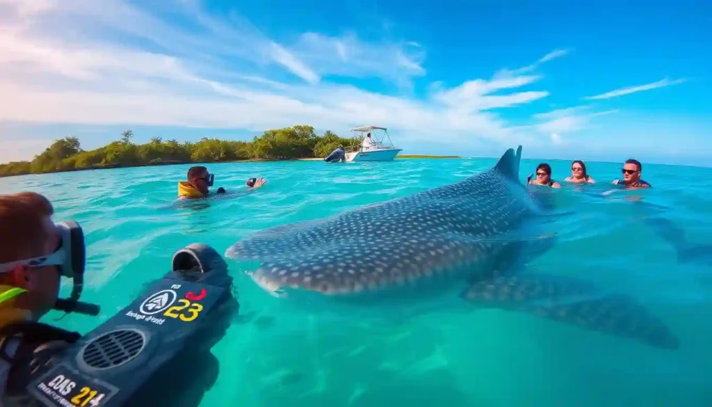 Guidelines to Swim with Whale Sharks