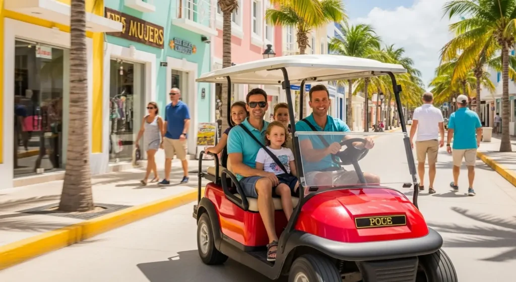 Renting and Driving a Golf Cart