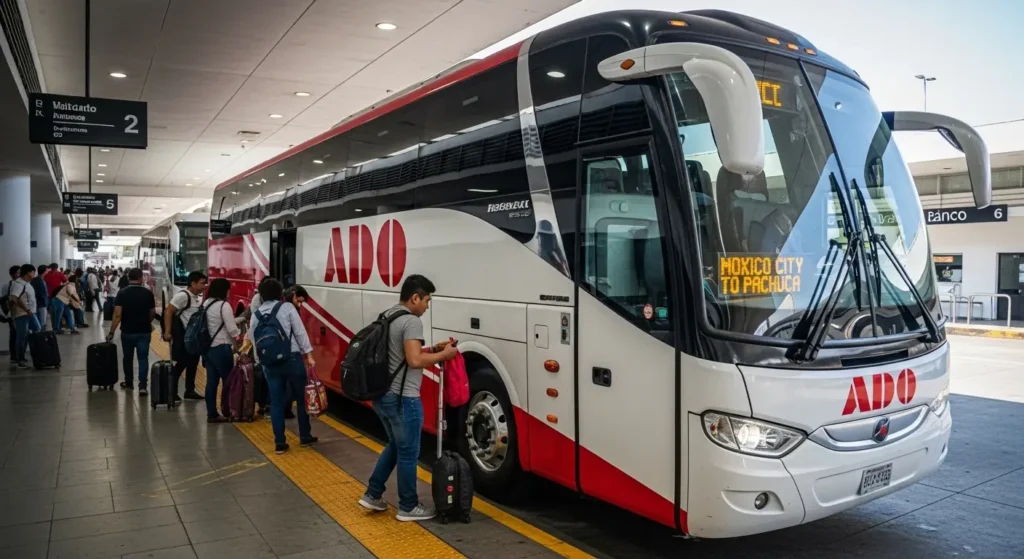 Getting to Pachuca by ADO bus