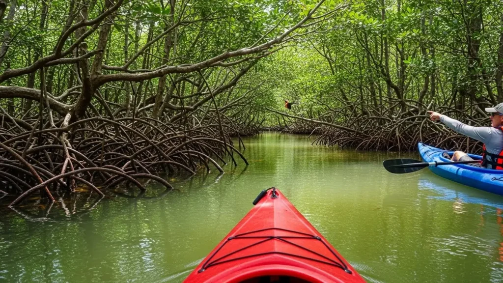 Kayaking in Mangroves