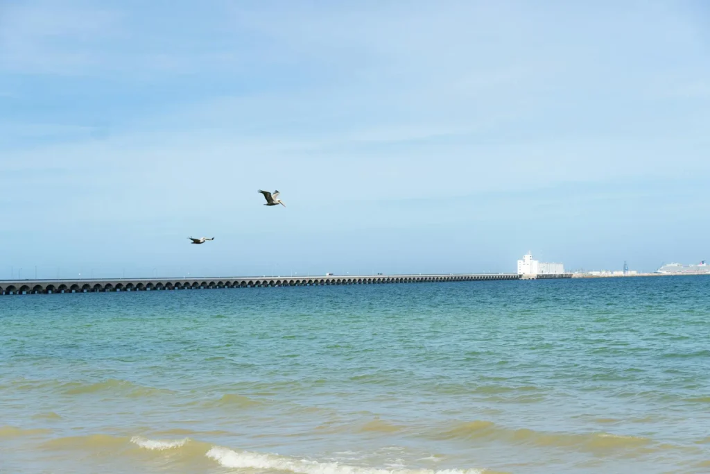 Longest Pier in the World Progreso beach