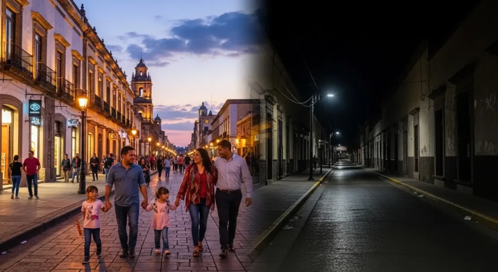 Pachuca day vs night safety